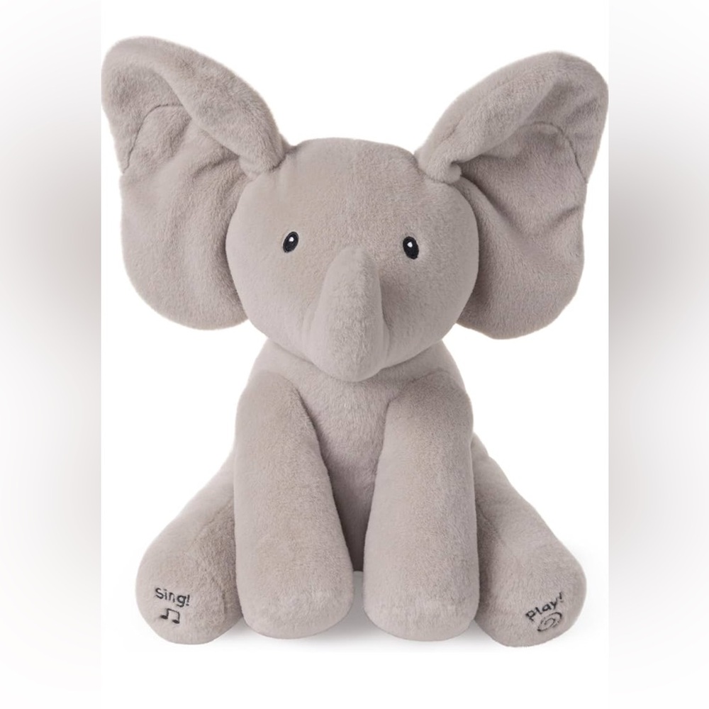 GUND Flappy the Elephant Animated 11" Musical Plush Toy Brand New! NWT